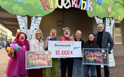 Spendenübergabe Silvesterlauf