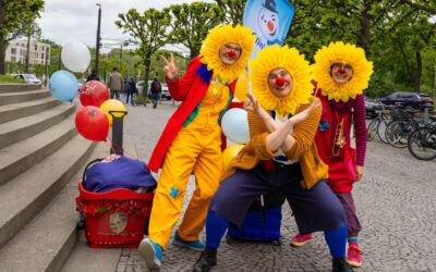 Clinic Clowns bei Aktionstag des Dachverbandes